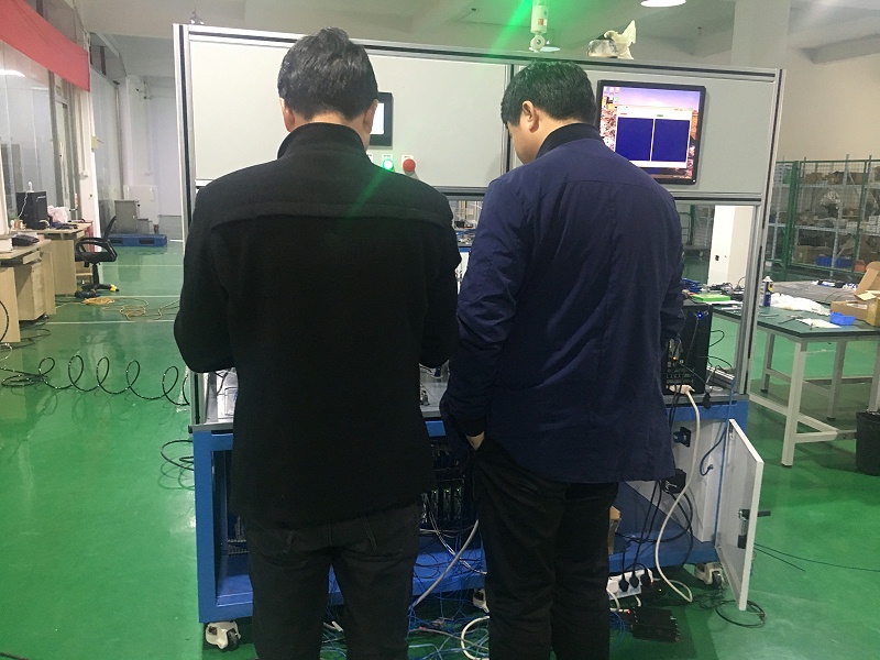 墊片全檢機現(xiàn)場驗收