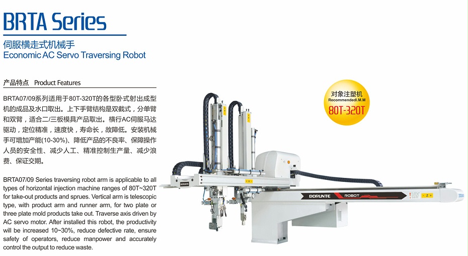 伺服橫走式機(jī)械手