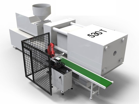 機器人注塑機鑲嵌取件方案 機器人注塑機鑲嵌取件方案