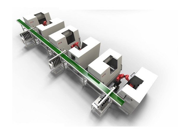 圓蓋車床上下料應(yīng)用