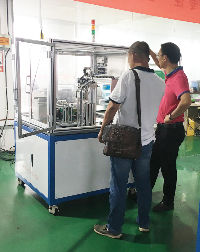 挪亞方舟自動化檢測設備—客戶來訪