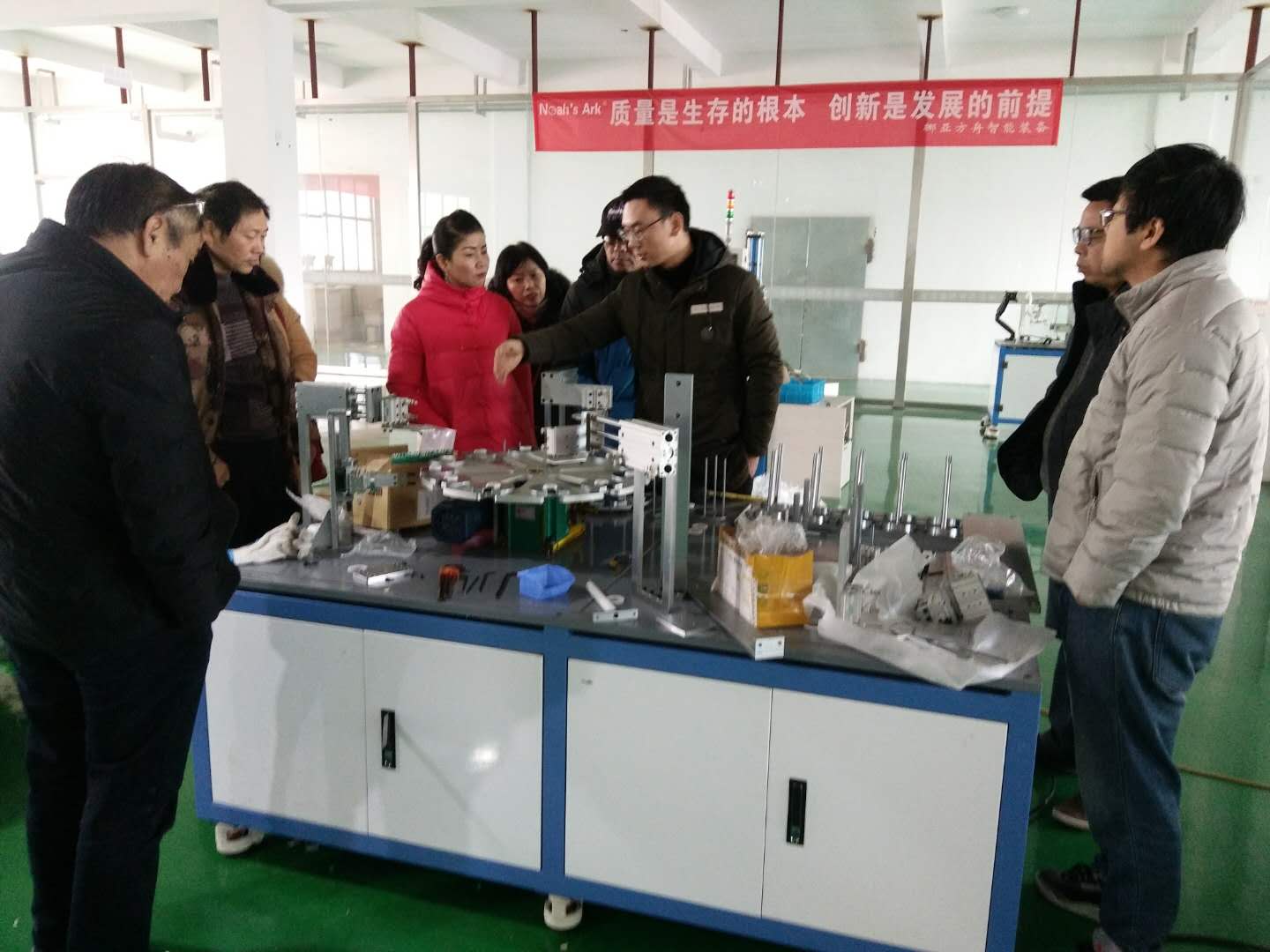 上汽通用五菱汽車股份到訪挪亞方舟，共話自動檢測技術與品質管理