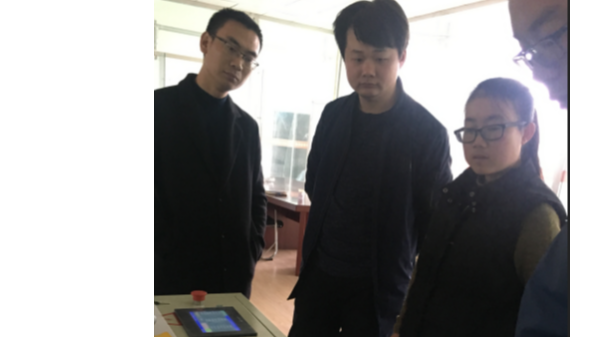 泰州姜堰墊片生產(chǎn)廠家來我司驗證墊片厚度自動檢測分選設(shè)備